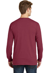 Port & Company - Men's Beach Wash Garment-Dyed Long Sleeve Tee Mens Apparel Shirts & Tops