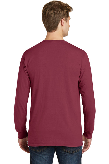 Port & Company - Men's Beach Wash Garment-Dyed Long Sleeve Tee Mens Apparel Shirts & Tops