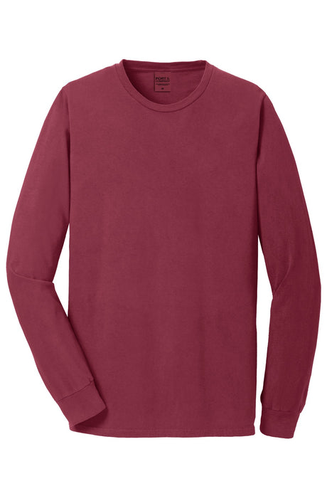 Port & Company - Men's Beach Wash Garment-Dyed Long Sleeve Tee Mens Apparel Shirts & Tops