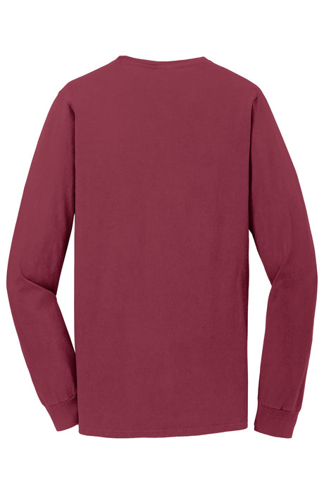 Port & Company - Men's Beach Wash Garment-Dyed Long Sleeve Tee Mens Apparel Shirts & Tops