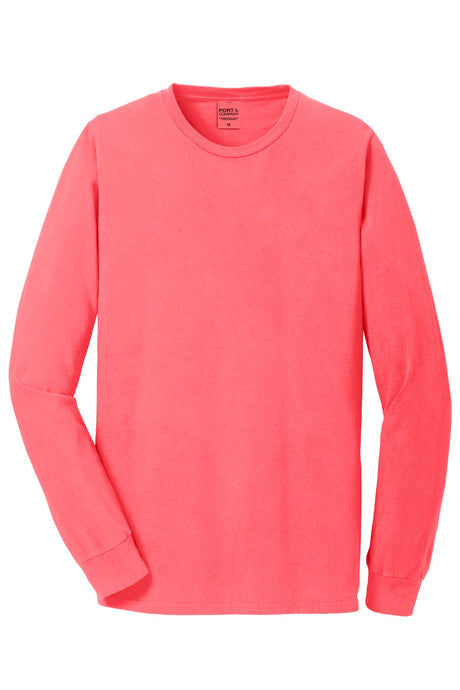 Port & Company - Men's Beach Wash Garment-Dyed Long Sleeve Tee Mens Apparel Shirts & Tops