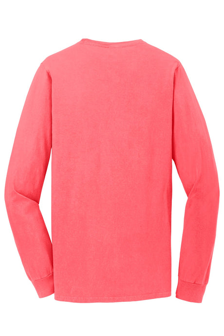 Port & Company - Men's Beach Wash Garment-Dyed Long Sleeve Tee Mens Apparel Shirts & Tops