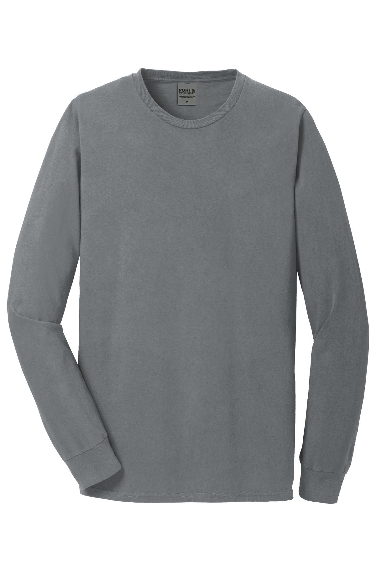 Port & Company - Men's Beach Wash Garment-Dyed Long Sleeve Tee Mens Apparel Shirts & Tops