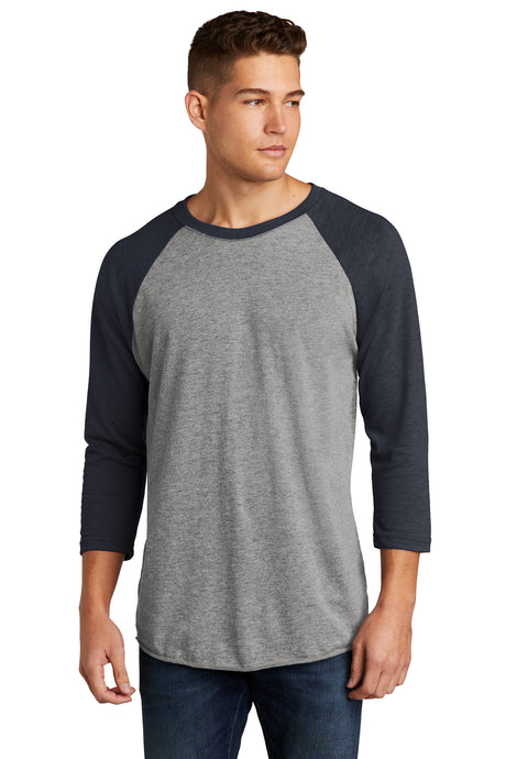 Next Level Unisex Tri-Blend 3/4-Sleeve Raglan Tee. Next Level Apparel