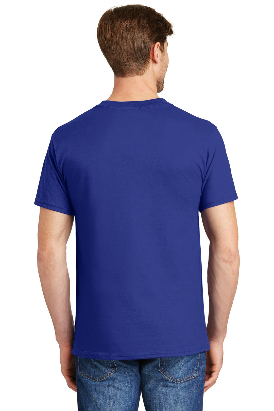 Hanes Men's Beefy 100% Cotton T-Shirt with Pocket Hanes