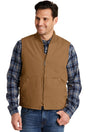 CornerStone Men's Washed Duck Cloth Vest. CSV40 CornerStone