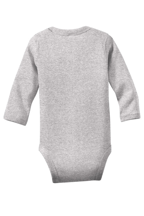Rabbit Skins Infant Long Sleeve Baby Rib Bodysuit Rabbit Skins