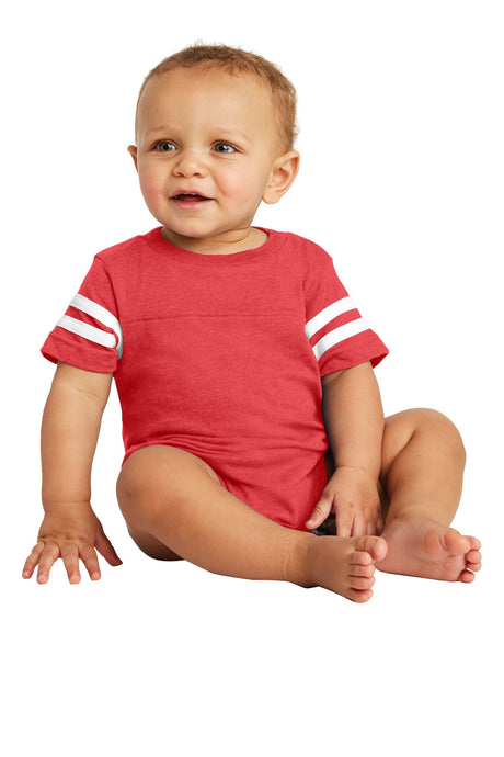 Rabbit Skins Infant Football Fine Jersey Bodysuit Rabbit Skins