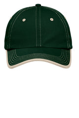 Port Authority    Vintage Washed Contrast Stitch Cap-2