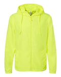 Independent Trading Co. Men's Lightweight Windbreaker Full-Zip Jacket Mens Apparel Jackets & Vests