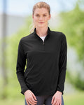 Augusta Ladies Attain Wicking 1/4 Zip Pullover Womens Apparel Sweatshirts & Fleece