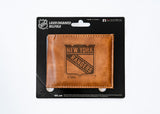 Rico Industries NHL  New York Rangers  Laser Engraved Billfold Wallet-3