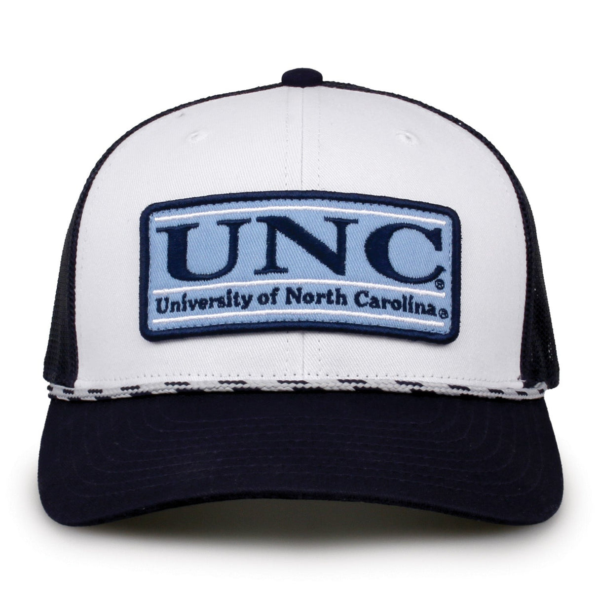 The Game Headwear North Carolina Rope Trucker Hat
