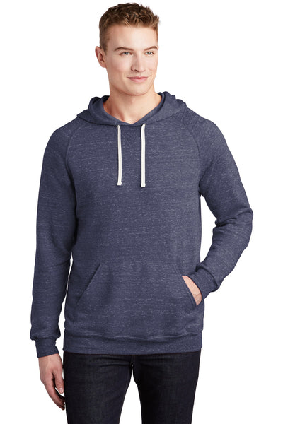 JERZEES Men's Snow Heather French Terry Raglan Hoodie 90M