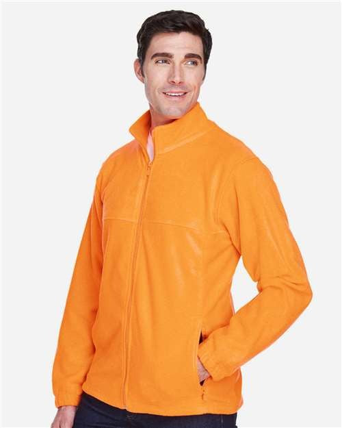 Harriton Men's Full-Zip Fleece-4