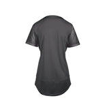 Mizuno Youth Aerolite 2-Button Softball Jersey-2