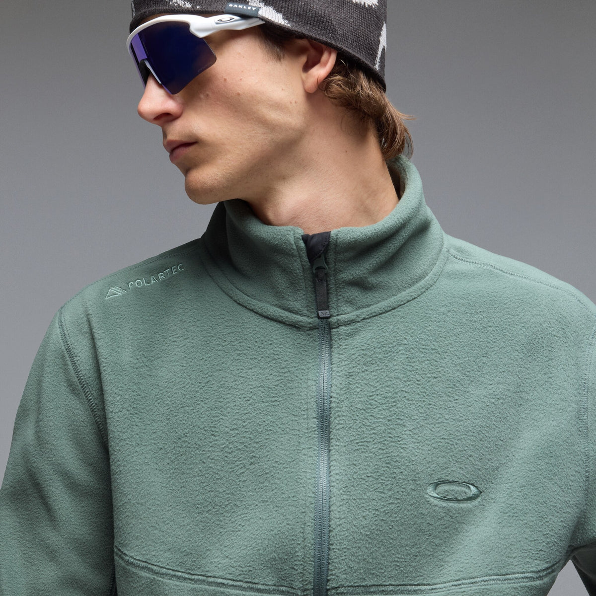 Oakley Men's Canopy Polar Zip Sweatshirt​ Jacket-4