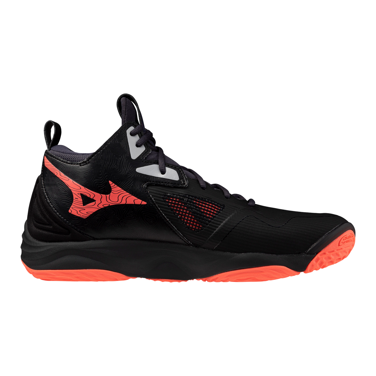 Mizuno Adult Wave Momentum 3 Mid Volleyball Shoes-3