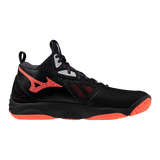 Mizuno Adult Wave Momentum 3 Mid Volleyball Shoes-3