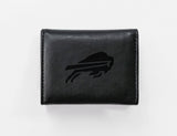 Rico Industries NFL  Buffalo Bills  Laser Engraved Faux Leather Trifold Wallet-1