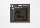 Rico Industries NCAA University of Mississippi - Ole Miss  Laser Engraved Billfold Wallet-3