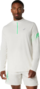 Asics Men's Icon Long Sleeve 1/2 Zip Top-1