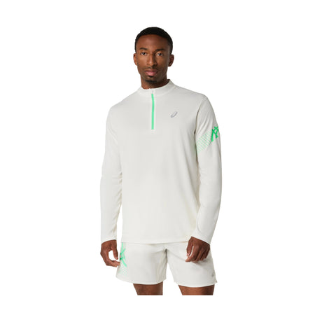 Asics Men's Icon Long Sleeve 1/2 Zip Top-1