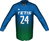 Adidas Long Sleeve V-Neck Utility Shocklite Jersey League Outfitters