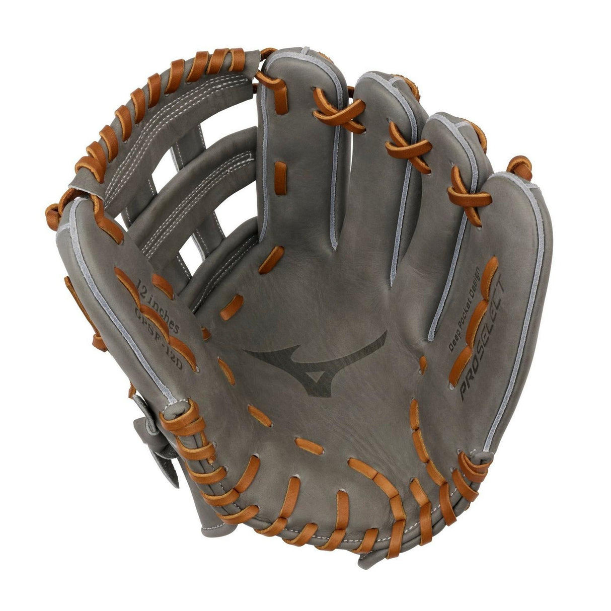 Mizuno GPSF-12D Pro Select Fastpitch 12" Premium Infielder Glove-2