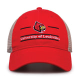 The Game Headwear Louisville Split Bar Trucker Hat