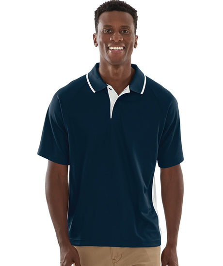 Charles River Men's Color Blocked Wicking Polo-1