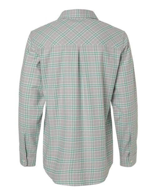 Devon & Jones Women's Concord Yarn-Dye Flannel Shirt-2