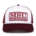 The Game Headwear Mississippi State Rope Trucker Hat