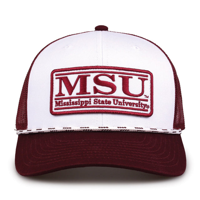 The Game Headwear Mississippi State Rope Trucker Hat