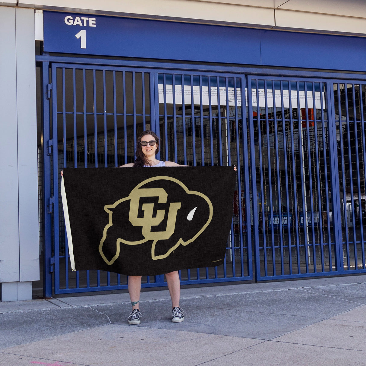 Rico Industries NCAA Colorado Buffaloes Standard 3' x 5' Banner Flag-4
