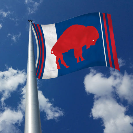 Rico Industries NFL  Buffalo Bills Retro 3' x 5' Banner Flag-2