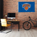 Rico Industries NBA  New York Knicks Primary 3' x 5' Banner Flag-1