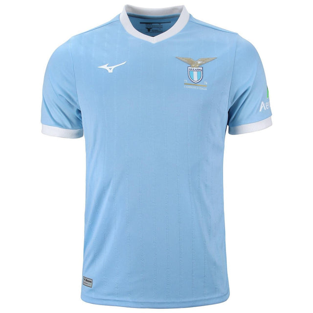 Mizuno Men's SS Lazio Replica 50th Anniversary Home Jersey-1