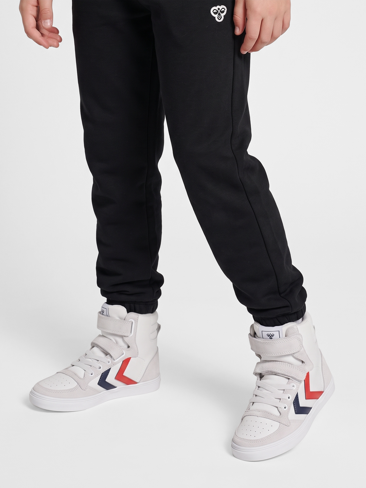 hummel Youth Slimmer Stadil Leather High Shoes-5