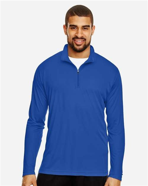 Team 365 Men's Zone Performance Quarter-Zip Pullover-2