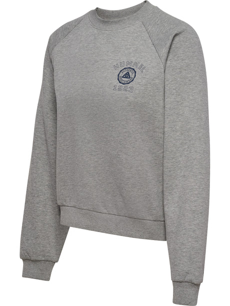 hummel Women's Keeper Boxy Graphic Crewneck-1