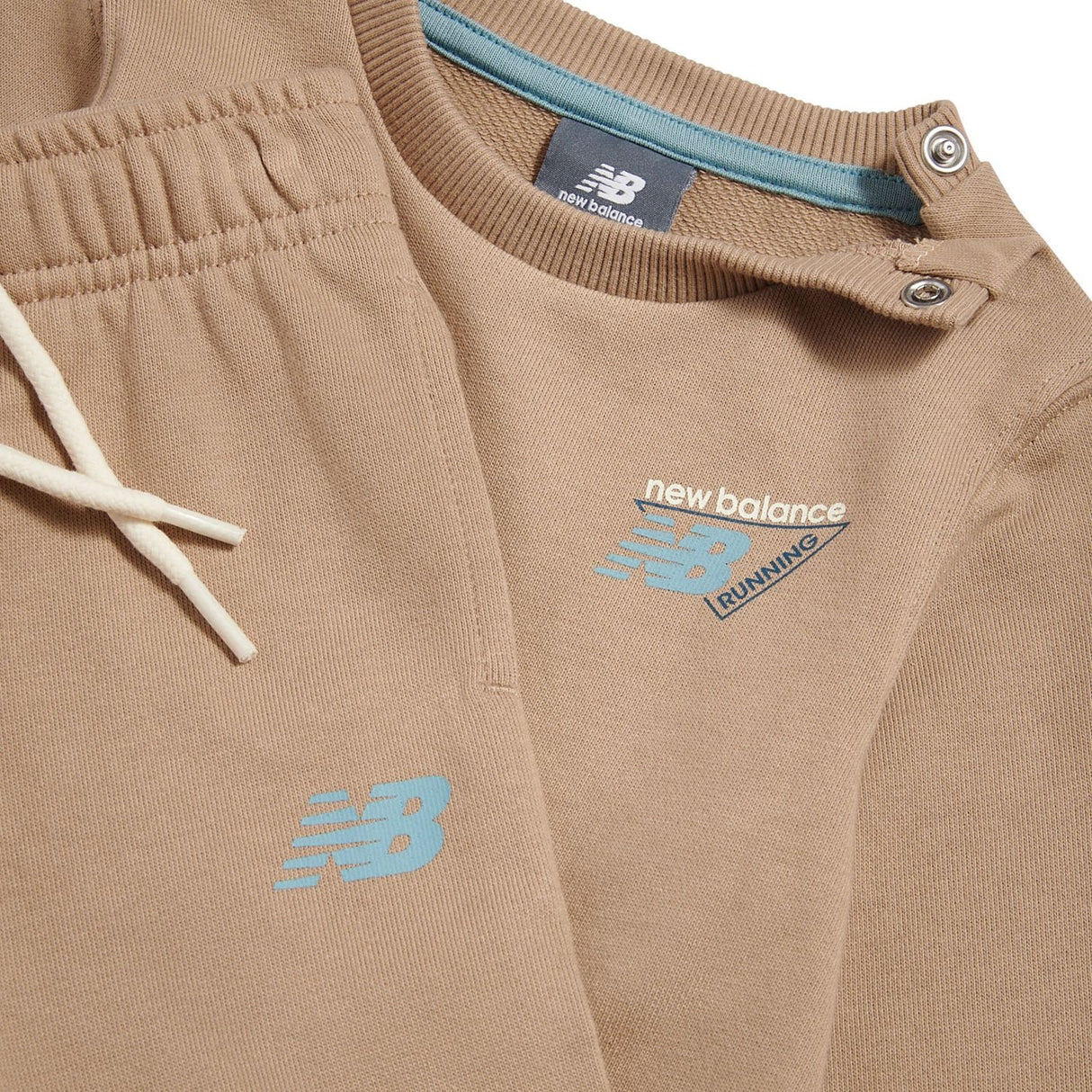 New Balance Infant & Toddler Running Crew & Joggers Set-3