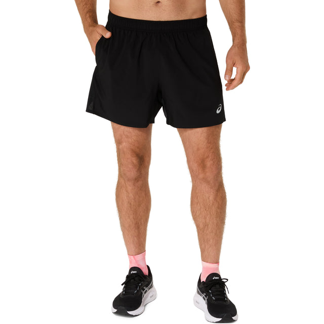 Asics Men's Silver 5-Inch Shorts-1