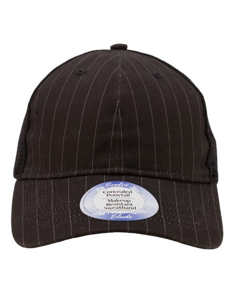 Infinity Her Women's Peached Twill Mesh Back Cap-1