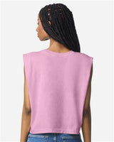 American Apparel Women's Garment-Dyed Heavyweight Muscle Tee-5