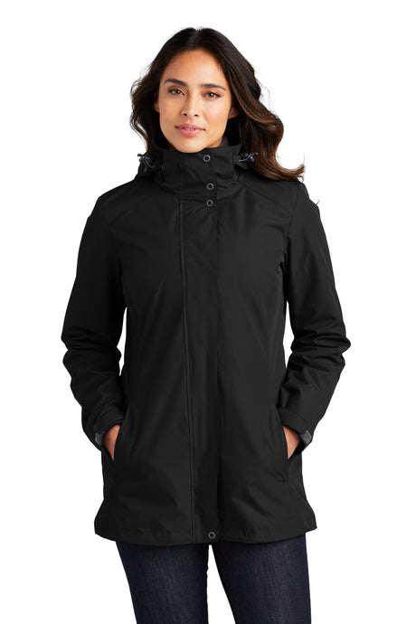 Port Authority Women's   All-Weather 3-in-1 Jacket L123
