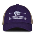 The Game Headwear Kansas State Split Bar Trucker Hat