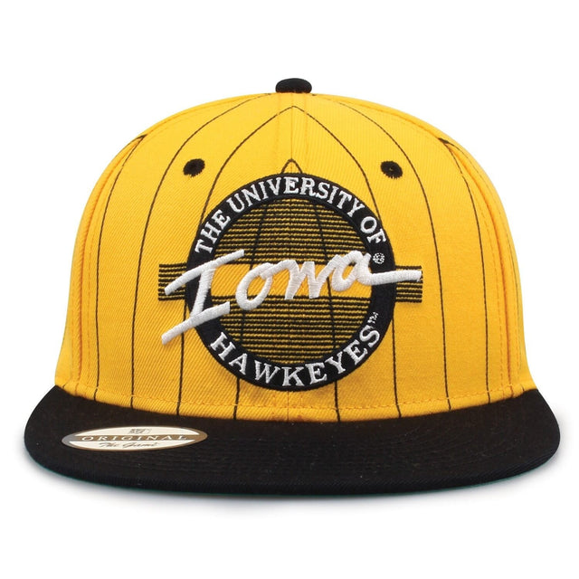 The Game Headwear Iowa Flat Brim Snapback Hat