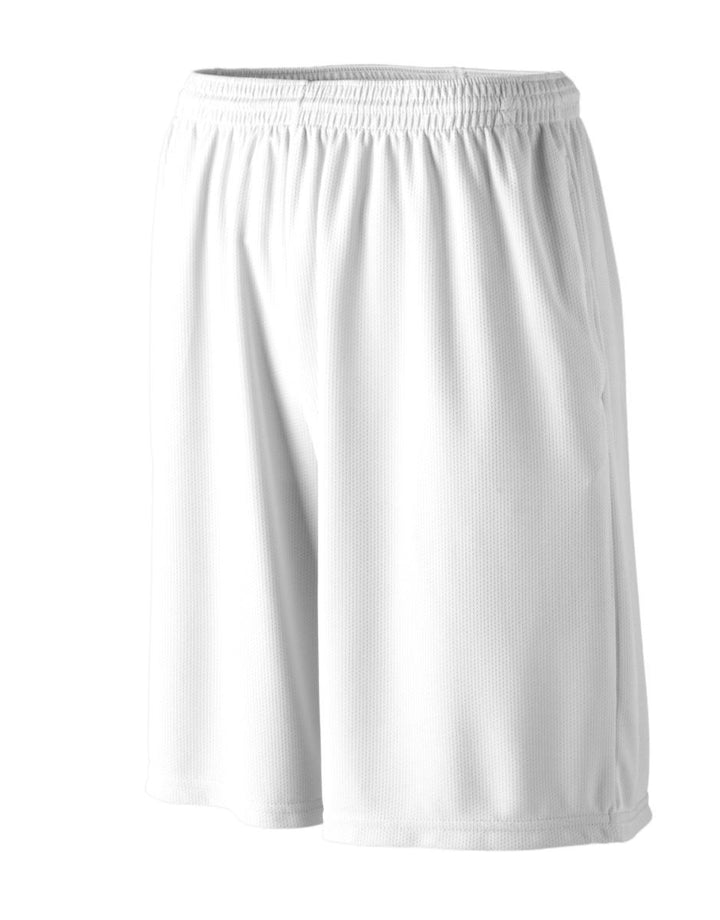 Augusta Youth Longer Length Wicking Shorts With Pockets Augusta