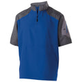 Holloway Youth Raider Short Sleeve Pullover Jacket Holloway